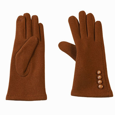Polyester Women Cycling Winter Warm Gloves Outdoor Touch Screen 22cm X 16cm