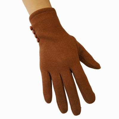 Polyester Women Cycling Winter Warm Gloves Outdoor Touch Screen 22cm X 16cm