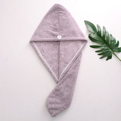 Sgs Custom Bamboo 400gsm Microfiber Turban Towel Dry Hair