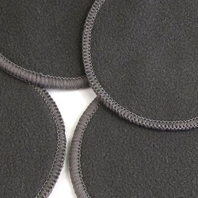 Custom Bamboo Face Pads Sustainable Makeup Remover Rounds Black