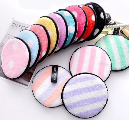 ODM 4.6'' Face Washing Reusable Make Up Pads Remover rounds Only With Water