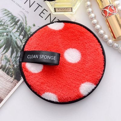 ODM 4.6'' Face Washing Reusable Make Up Pads Remover rounds Only With Water