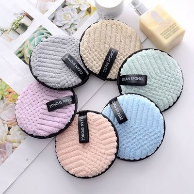 Customize Eye Makeup Eraser Towel Remover Pads Pineapple Grid Double Sided