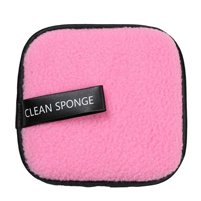 11.5cm Square Reusable Makeup Eraser Towel Pad For Heavy Face Make Up
