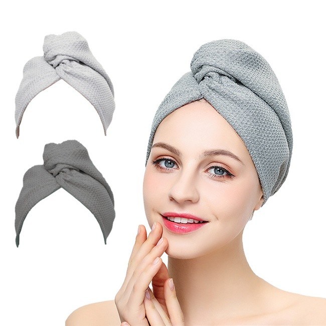 25x65cm 300gsm Microfiber Hair Drying Towel Super Water Absorbent Hair Wrap Turban
